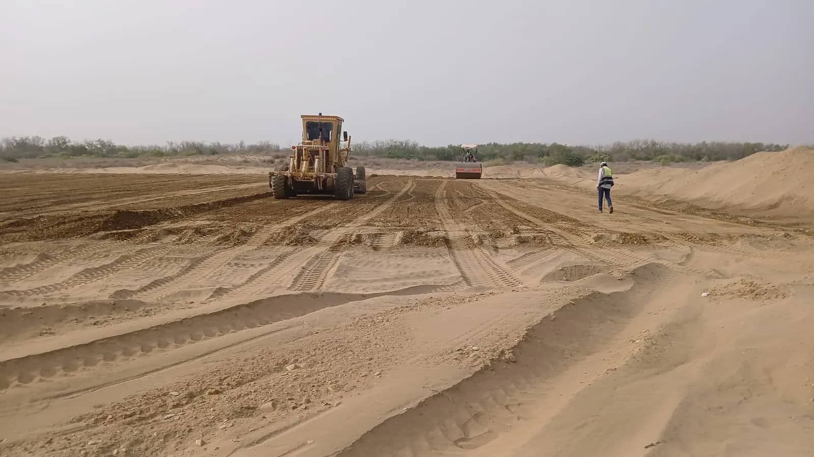 Design & Construction of Source OHTL Supporting 1A Substation — Jazan site photo 2